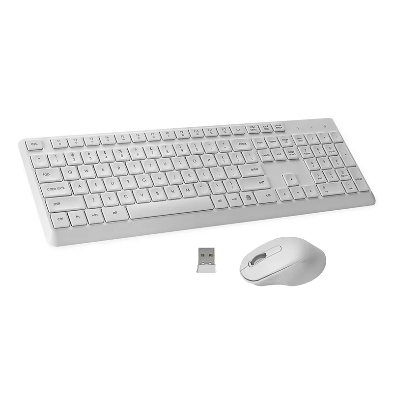 Why Is the White 2.4GHz Wireless Keyboard and Mouse Combo the Best Choice for Modern Workspaces?