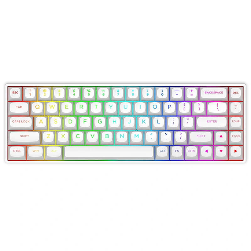 68 keys magnetic switches mechanical keyboard