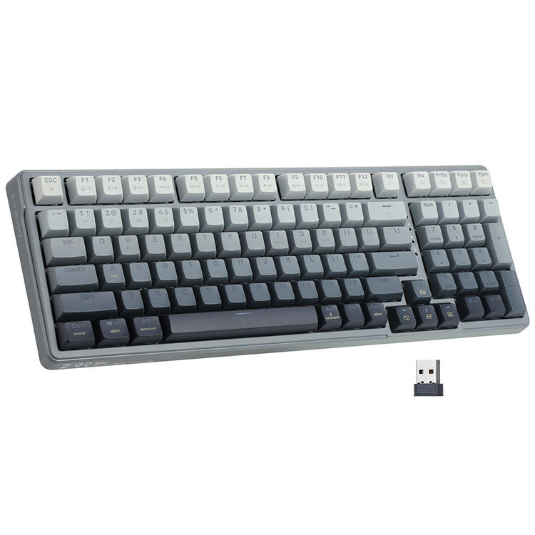 Wireless Bluetooth 2.4G 94 Keys Mechanical Keyboard